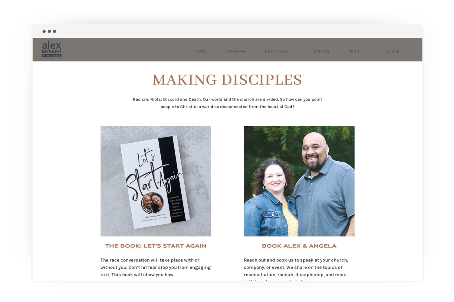 Alex_Bryant_Ministries_Speakers_Authors_custom_wordpress_website_design_by_franklin_lane_creative_portfolio_7