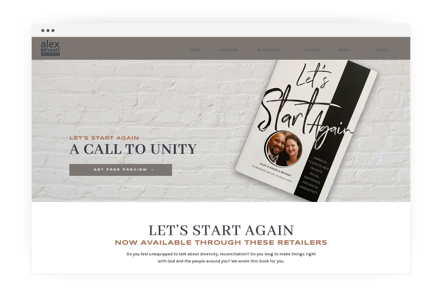 Alex_Bryant_Ministries_Speakers_Authors_custom_wordpress_website_design_by_franklin_lane_creative_portfolio_8