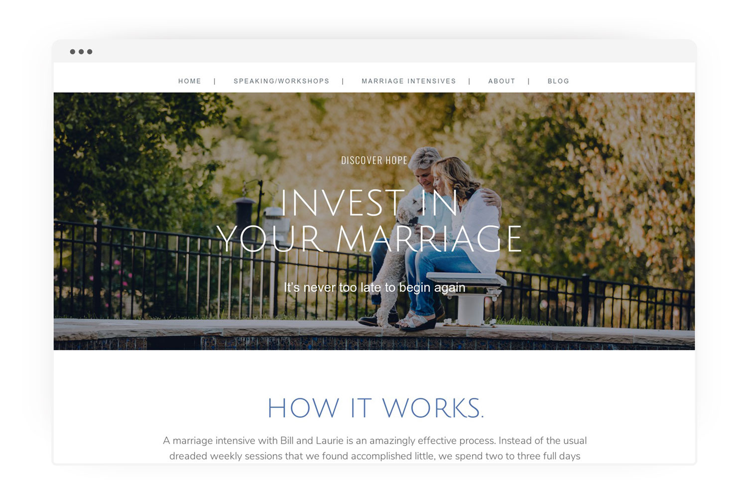 Bill_Lokey_Laurie_Lokey_Speaker_Author_custom_brand_logo_and_wordpress_website_design_by_franklin_lane_creative_portfolio_9_