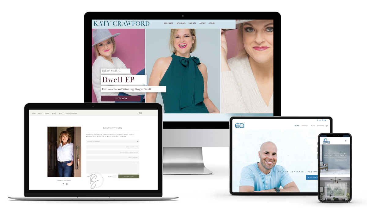 Custom brand and web design Custom Brand and Web Design