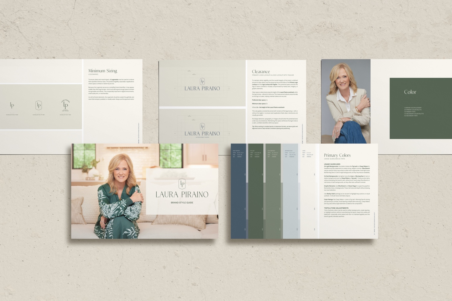 franklin_lane_creative_brand_logo_identity_design_for_author_speaker_Laura_Piraino_at_the_table_book_design_style_guide1_ songs_that_heal_small_business_coaching_branding_logo_design_by_franklin_lane_creative_portfolio