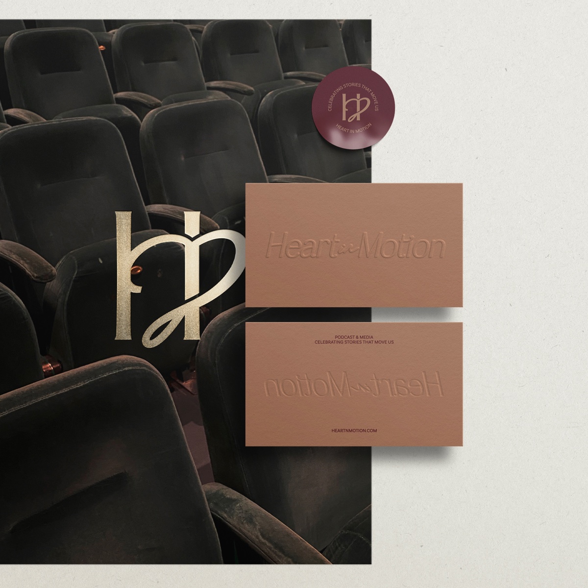 franklin_lane_creative_brand_and_logo_design_for_creative_entreprenuers_heart_in_motion_podcast_branding_2 A Little Women's Christmas movie, director Brandon Clark